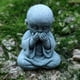 thumbnail image 1 of Estatuilla de estatua de Buda para meditando - Escultura de monje de jardín, decoración interior para el hogar, decoración de patio de jardín No estoy diciendo perfecl Monje Estatua de Buda, 1 of 7