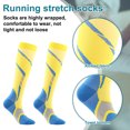 thumbnail image 3 of Sports tube compression socks - Outdoor running elastic socks - leg protection pressure socks, 3 of 5