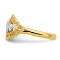 thumbnail image 2 of Auriga Fine Jewelry 14K Two-tone w/White Rhodium Two Elephants Ring for Women Size 7, 2 of 6