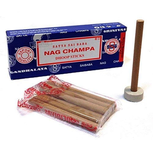 WORLD'S BEST Satya Sai Baba NAG CHAMPA Incense 50 grams *Free Shipping 10gx5 LOT 