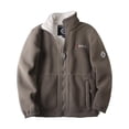 thumbnail image 4 of Chaqueta de invierno para hombre, abrigo de invierno ligero informal para acampar y caminar al aire libre Caqui oscuro M Yuyangstore Chaqueta de hombre, 4 of 8