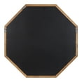 thumbnail image 5 of Kate and Laurel Hogan Farmhouse Octagon Wood Wall Mirror, 24 x 24, Rustic Brown, Traditional Inspired Geometric Wall Decor, 5 of 8