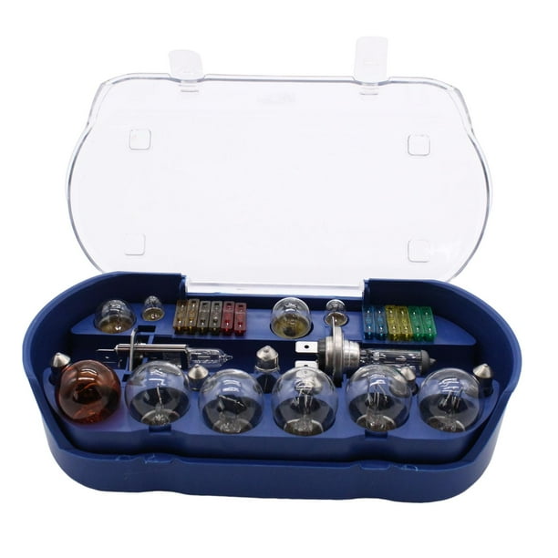 Kit de fusibles de Bombilla de Luz de Emergencia Sunnimix para automóvil H4 H7 Juego de fusibles halógenas