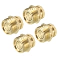 thumbnail image 1 of Unique Bargains Air Compressor Tank Drain Valve, 4 Pack G 1/2' Brass Air Compressor Drain Valve, 1 of 5