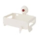 thumbnail image 2 of Botes De Basura De Plástico Soporte plegable para bolsas de basura con ventosa blanca para pared, para cocina, baño, armario (1 unidad) JASKFLY, 2 of 8