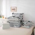 thumbnail image 6 of Feelyou Spaceship Boys Twin Bedding Sets 7pcs, Grey Cartoon Planet Bedding Comforter Set, 6 of 8