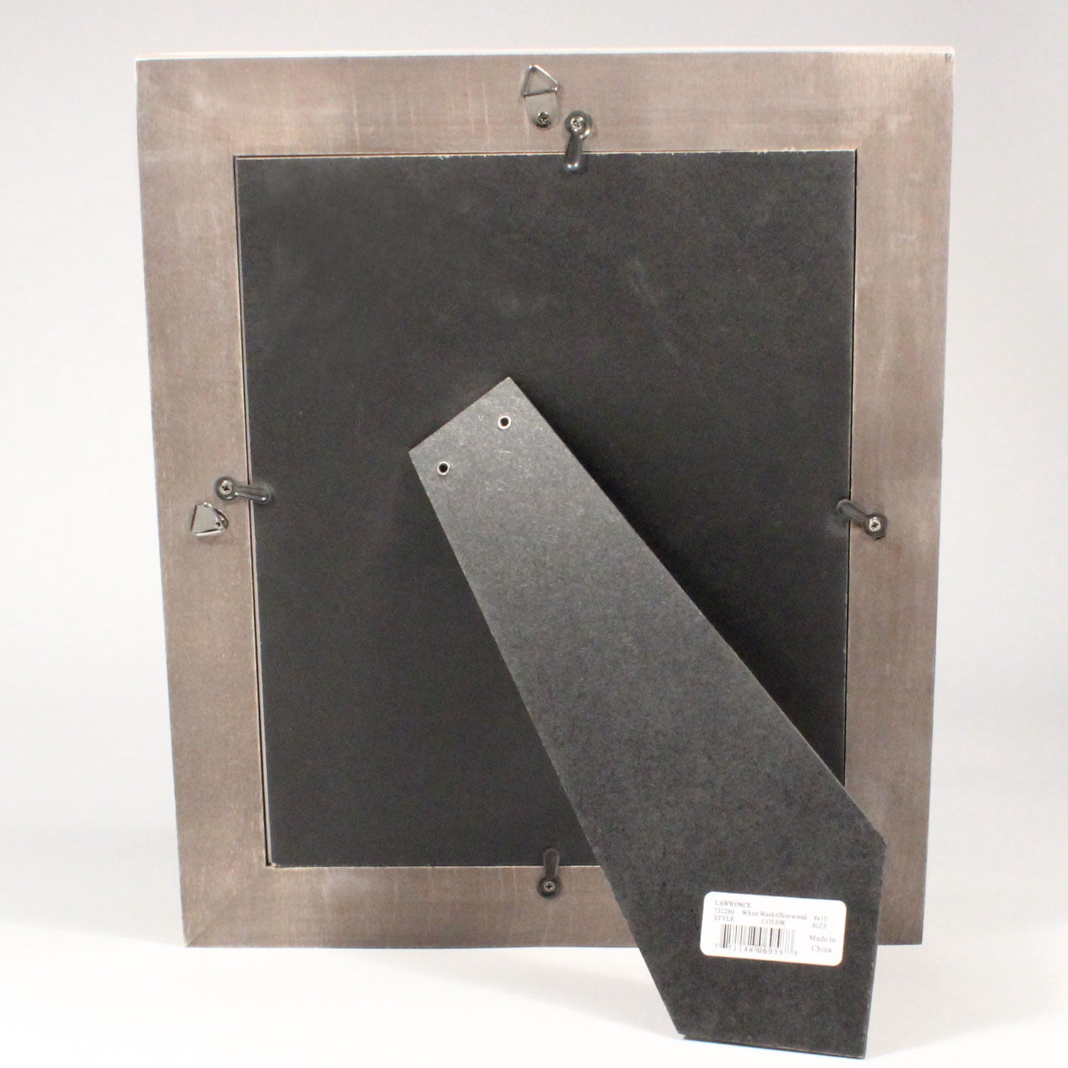 Lawrence Frames 8x10 Washed Gray Picture Frame