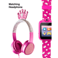 thumbnail image 2 of iTech Junior Girls Headphones & Smartwatch Set - Fuchsia Crown 900292M-40-Q01, 2 of 7