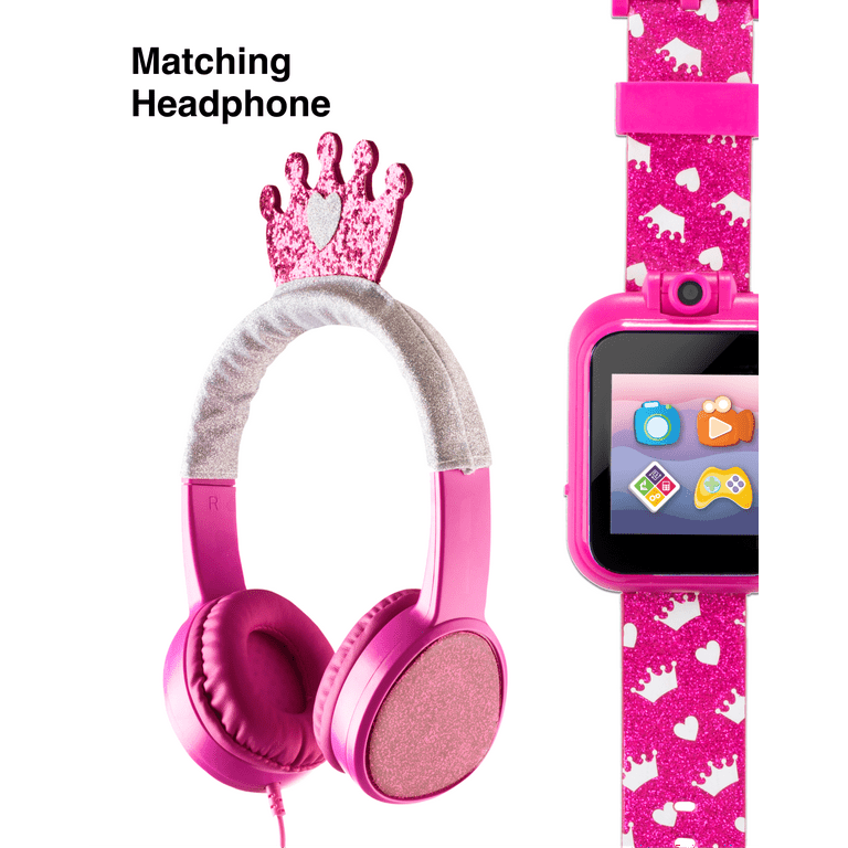 Free Shipping! iTech Junior Girls Headphones & Smartwatch