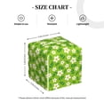thumbnail image 3 of Goofa Daisies Flowers Tissue Box Cover PVC Leather Tissue Holder Square Facial Tissue Case Facial Paper Organizer Dispenser for Bathroom, Vanity Countertop, 3 of 8