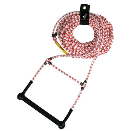 Airhead EZ Up 75' Long Slalom Water Skiing Training Rope w/ 12" Floating Handle