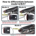 thumbnail image 3 of Mangoal 4K Dash Cam Custom fit for Toyota Camry 2025 2026 (Model C), Hybrid LE SE XLE XSE, Integrated OEM Look, UHD 2160P Video, App & WiFi,Easy to Install,GPS, 64GB Card, 3 of 9