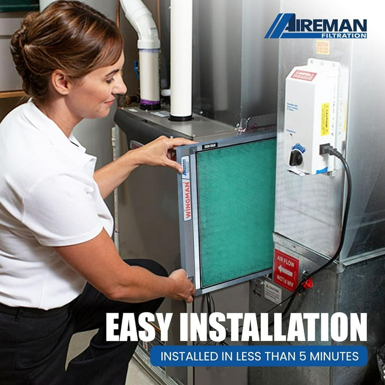 Electronic air filter online hvac