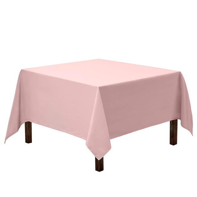 Mantel Gee Di Moda cuadrado 70x70 cm de poliéster rosa
