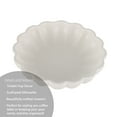 thumbnail image 3 of Mainstays Scalloped White Decorative Tabletop Bowl, 3 of 6