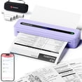 thumbnail image 1 of Impresora portátil Bluetooth Phomemo M832, impresora térmica portátil sin tinta, inalámbrica, para viajes, compatible con teléfono, portátil, para el hogar, la oficina y la escuela, con 1 estuche., 1 of 5
