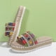thumbnail image 5 of Amzcrzy Zapatos de mujer,Zapatos de mujer,Zapatillas de mujer, Sandalias de estilo étnico para mujer, suela gruesa, con boca de pez, pantuflas de cuerda color caramelo Sandalias Mujer Zapatillas De C, 5 of 7