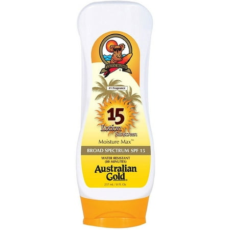 Sun Moisture - Australian Gold Lotion Sunscreen Moisture Max SPF 15 8 oz