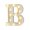 B, variant on Homeer Decorative Light Decorative Lamp Digital Number Light Decorative Light - Glowing Plastic LED Marquee Light Up Letter GRAD 2023 Graduation Party Decor