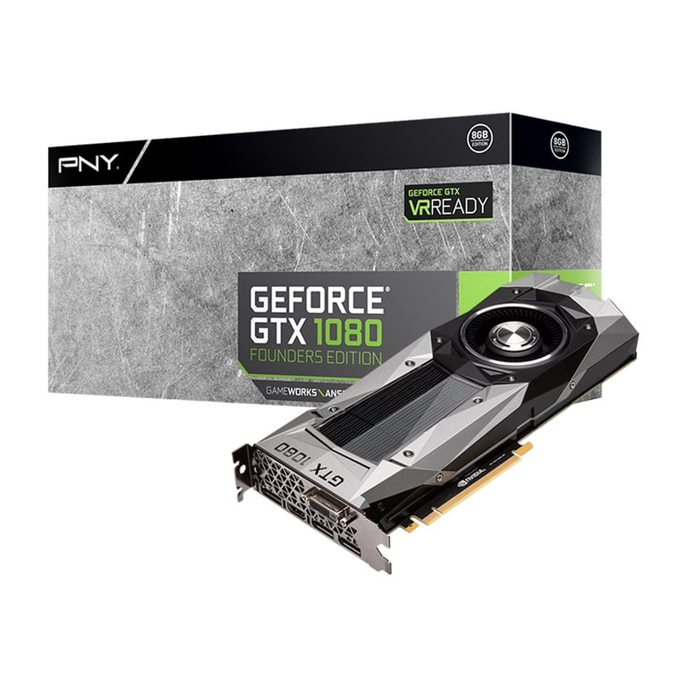 PNY GeForce GTX 1080 Founders Edition Graphics Card, 8GB - Walmart.com