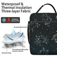 thumbnail image 2 of Nebula Rocket Space Lunch Box for Commuters, Insulated Cooler Tote - Leakproof Galaxy Design Lunch Bag with Planet Orbits, 2 of 6