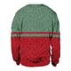 thumbnail image 4 of Jersey de Navidad con estampado de Papá Noel para mujer, sudadera divertida de dibujos animados para Navidad y Año Nuevo, suéter familiar XL para parejas, 2024, 4 of 5