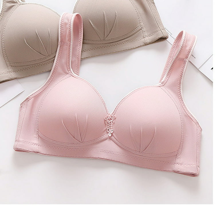 Women'S Wireless Bra Full Coverage Smoothing Underoutfit Ladies Bras  Stretch Seamless Wirefree Lightly Bra For Women Push Up Bras For Ladies  Strapless Bra Lace Underwire 