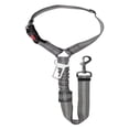 thumbnail image 2 of Adjustable Dog Seat Belt for Car 2 in 1 Pet Car Harness Leash with Elastic Bungee Buffer Headrest Restraint Reflective Tether, 2 of 9