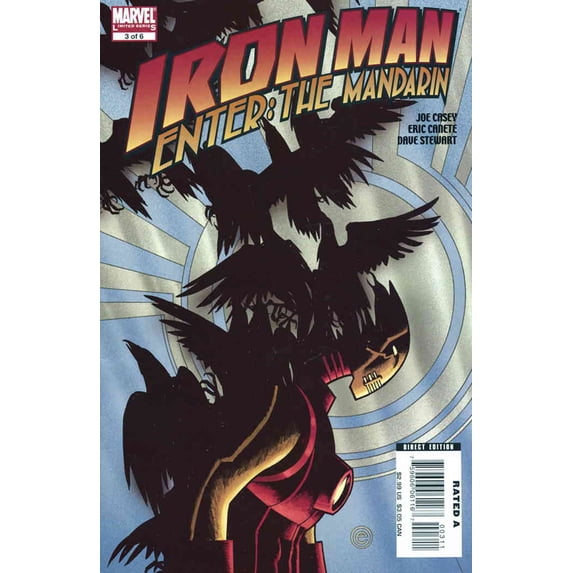 Iron Man: Enter The Mandarin #3 VF ; Marvel Comic Book