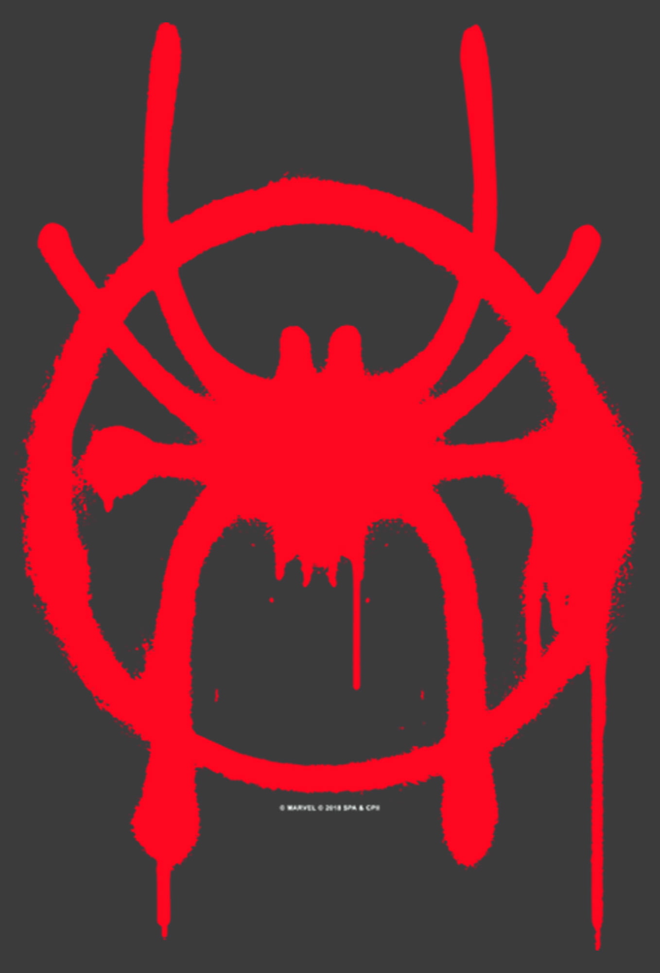 Men's Marvel Spider-man: Into The Spider-verse Symbol Pull Over