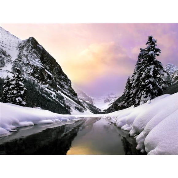 Posterazzi DPI1829987 Lake Louise Banff National Park Alberta Canada Poster Print by Chris & Kate Knorr, 17 x 13