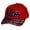 Red, variant on USA Rhinestone Baseball Cap - Patriotic American Flag Bling Hat for Women Studded, Pink