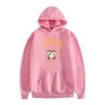 thumbnail image 1 of EST  Exquisite Graphic Hoodies For Unisex,M,Pink1, 1 of 4