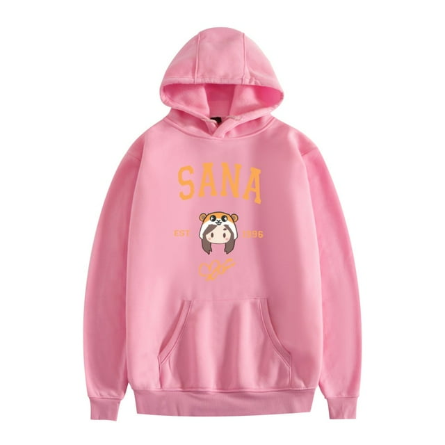 EST Exquisite Graphic Hoodies For Unisex,M,Pink1