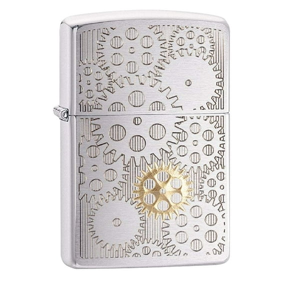 Zippo PF19 Gears Mechanical Design #29907 Lighter
