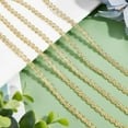 thumbnail image 5 of 21.87 Yards 1/4" Polyester Braid Trim Gold Lace Trim Line Wave Pattern Gimp Braid Trim Embellishment for Costume Crafts Sewing Jewelry Making Wedding and Home Decoration, 5 of 7