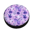 thumbnail image 2 of Kdxio Spare Tire Cover for RV Trailer, Waterproof Wheel Cover,Camper Spare Tire Cover Fit for Rv SUV Truck Travel Trailer 17 inch-Violet, 2 of 8