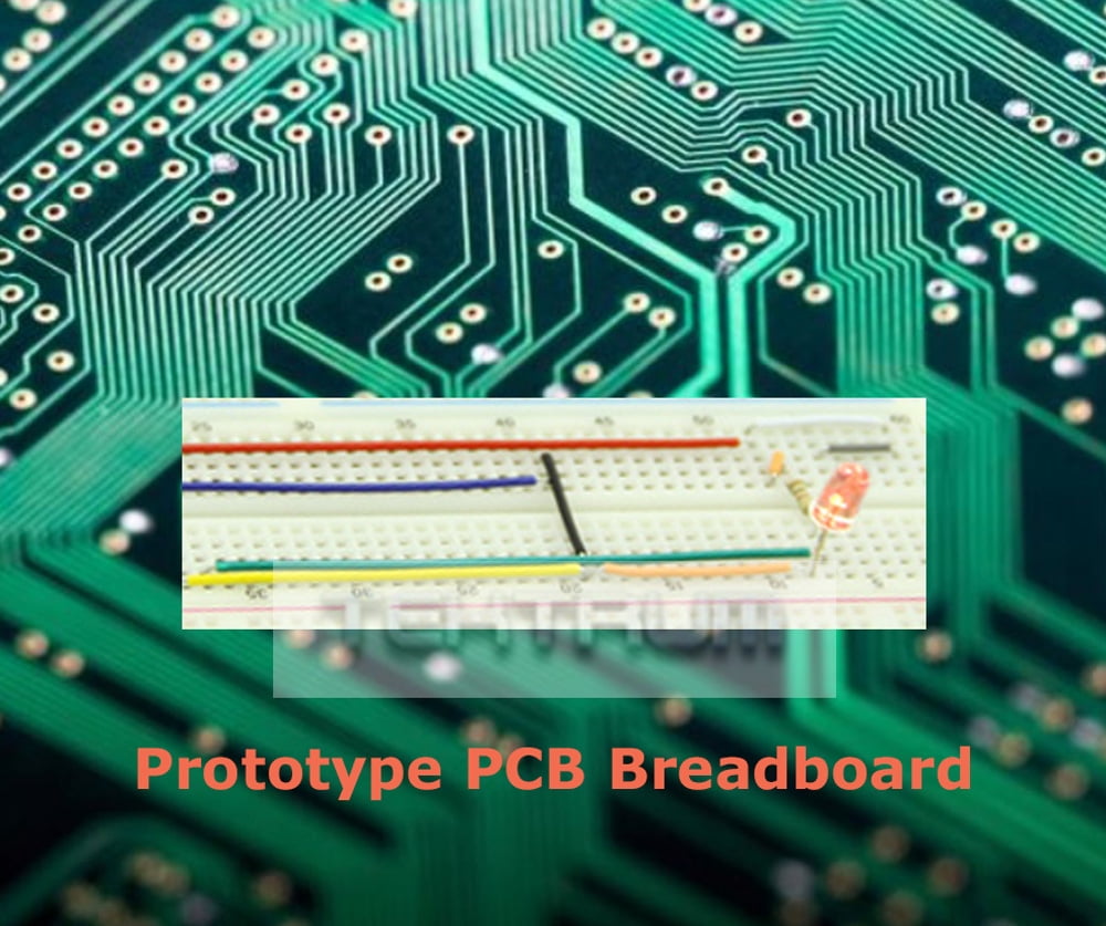 Tektrum Externally Powered Solderless 1660 Tie Points Plug in Breadboard