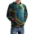 thumbnail image 5 of Forest Men's Women New Sweatshirt Hoodie Men's Plus Size Sweatshirt Hooded Sweatshirt 3d Printed Street Men's Cloth, 5 of 6