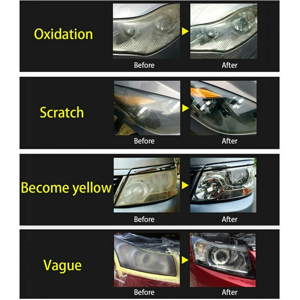 Réparation de phare de voiture Scratch Outil de polissage Phare Verre  Scratch Repair