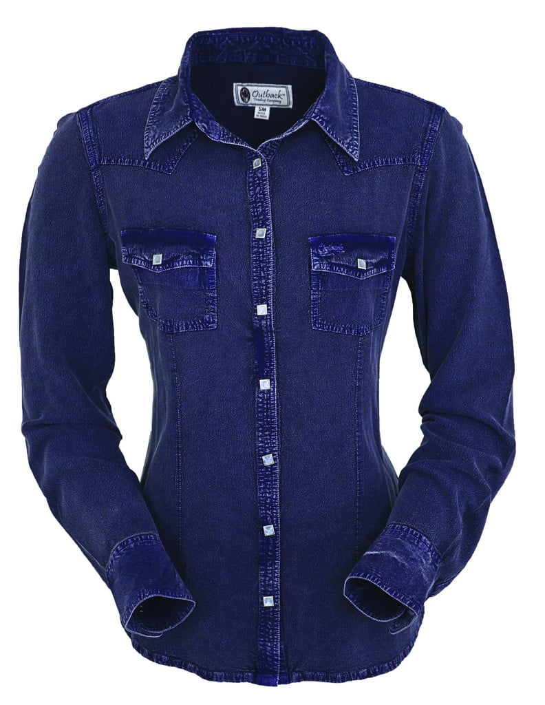 Chemisier Femme T & Company Style Western - Taille 1X Camel - Manches 3/4 - Neuf Avec étiquettes