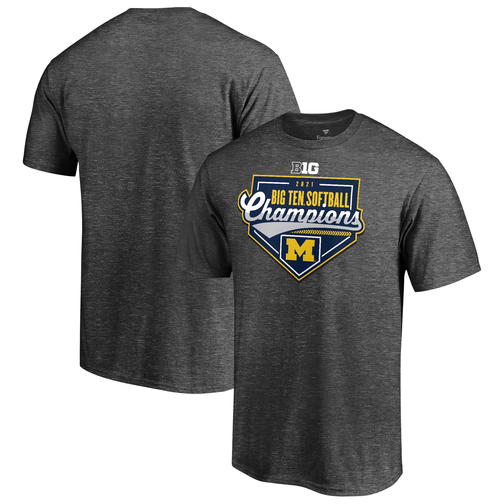 Michigan Wolverines Official NCAA Kids Youth Size Dri Tek Athletic T-Shirt New 