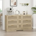thumbnail image 2 of 9-Drawer Natural Rattan Dresser | Ideal for Home Organization, Adds Style and Protects from Hazards, 2 of 5