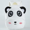 thumbnail image 2 of QEFJNO 10" Toddler Backpack Kids Panda Soft Plush Bag Mini Travel Bag for Girl Boy 2-5Y, 2 of 8
