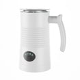 thumbnail image 4 of Rongfmy Mousseur à Lait Électrique 350ml Silencieux 4 Réglages Portable Chaud et Froid Blanc, 4 of 9