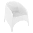 thumbnail image 1 of Compamia Aruba Resin Wickerlook Patio Chair in White, 1 of 12