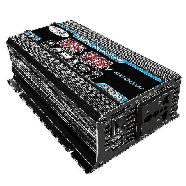 Inversor de alta frecuencia de CC de 12 V a CA de 220 V y 4000 W de potencia máxima