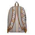 thumbnail image 3 of Unisex Vintage Print Bohemian Backpack, Boho Zipper Rucksack with Front Pocket, Lightweight Daypack for School University Work Commute, Ideal Gift, 3 of 5