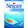 thumbnail image 2 of Nexcare Waterproof Stays On Bandages One Size 20 Each (Pack of 4), 2 of 6
