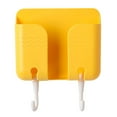 thumbnail image 2 of Hanging Holder Punch-free Multifunctional Reversed Charging Hole Wall Mounted Phone Storage Shelf for Home, 2 of 8
